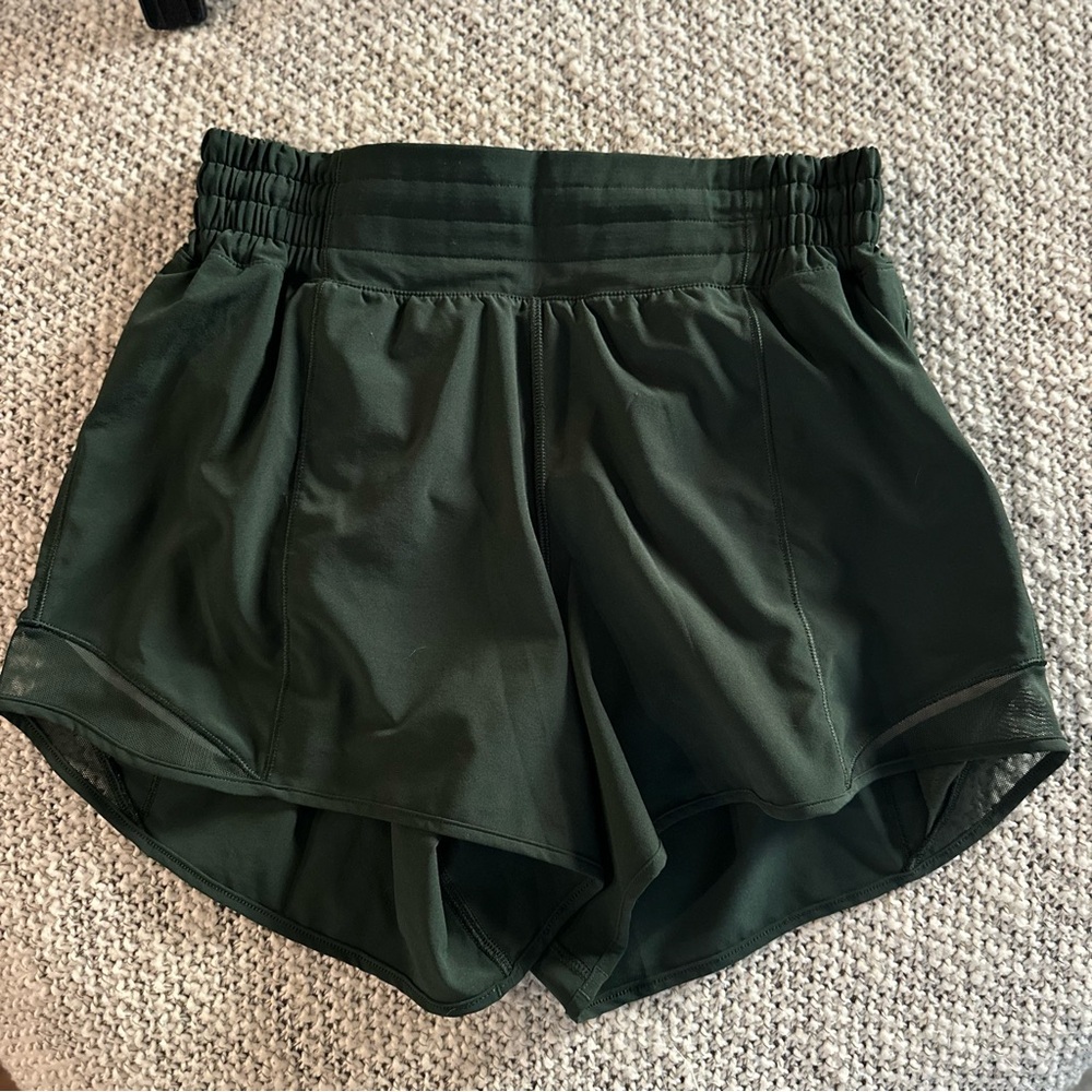 Lululemon Hotty Hot Shorts Legacy Green 6